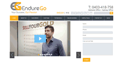 Desktop Screenshot of endurego.com